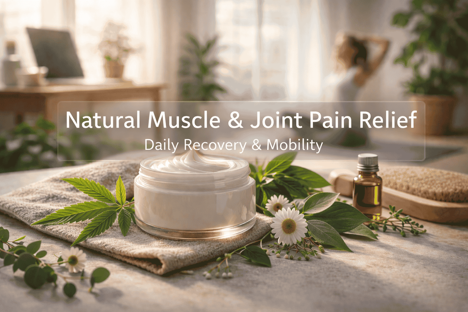 Natural Muscle & Joint Pain Relief for Everyday Recovery and Mobility